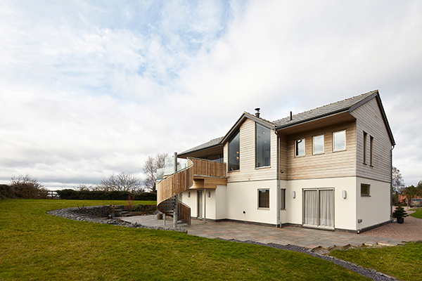 Passive House Outside New Build