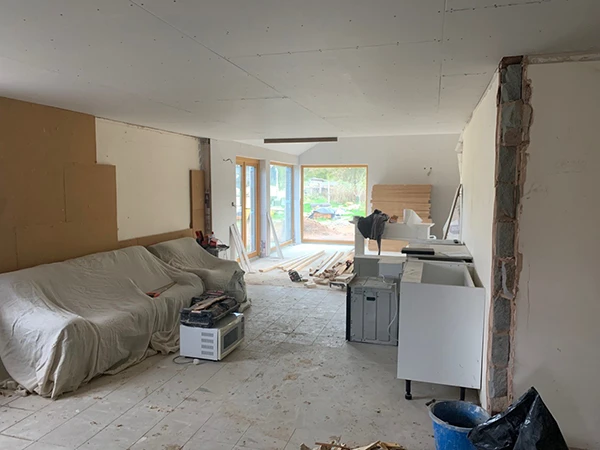 Bungalow inside almost there