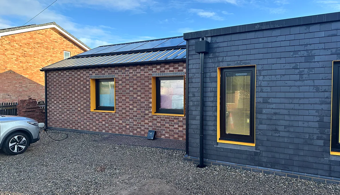 Radical Passivhaus bungalow